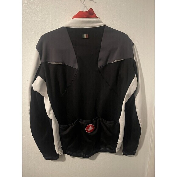 Castelli Rosso Corsa Donna Wind Stopper Full Zip Jacket Women’s Size XL - Picture 6 of 11
